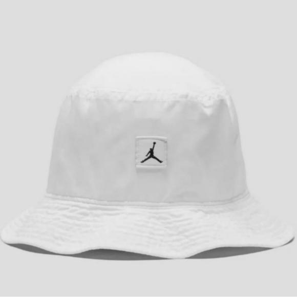 NWT Nike Air Jordan Jumpman Woven Unisex Bucket Hat Cap Size L/XL DC3687-100 - Picture 2 of 8